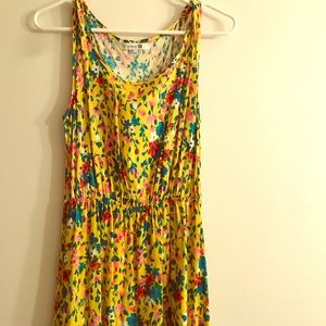 Cute yellow floral dress